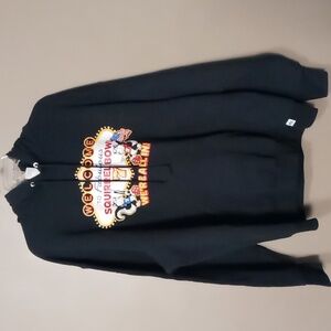 Russell Athletic Black Squirrel Bowl Hooded Sweatshirt w Kangaroo Pocket XXL